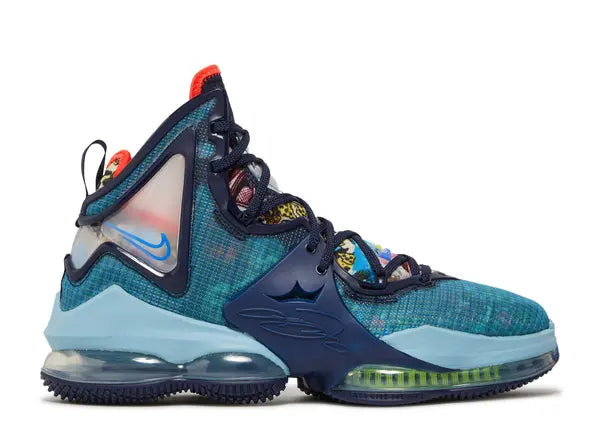 Nike LeBron 19 - Fast Food - (Dutch Blue ó Blackened Blue colorway)