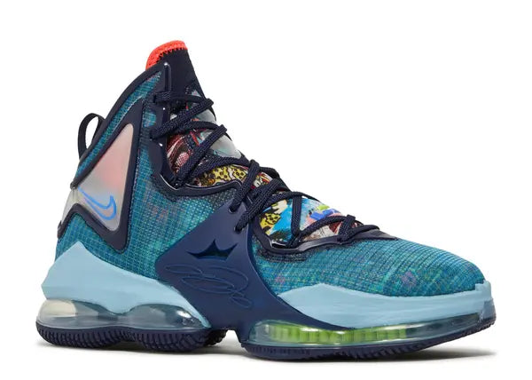 Nike LeBron 19 - Fast Food - (Dutch Blue ó Blackened Blue colorway)