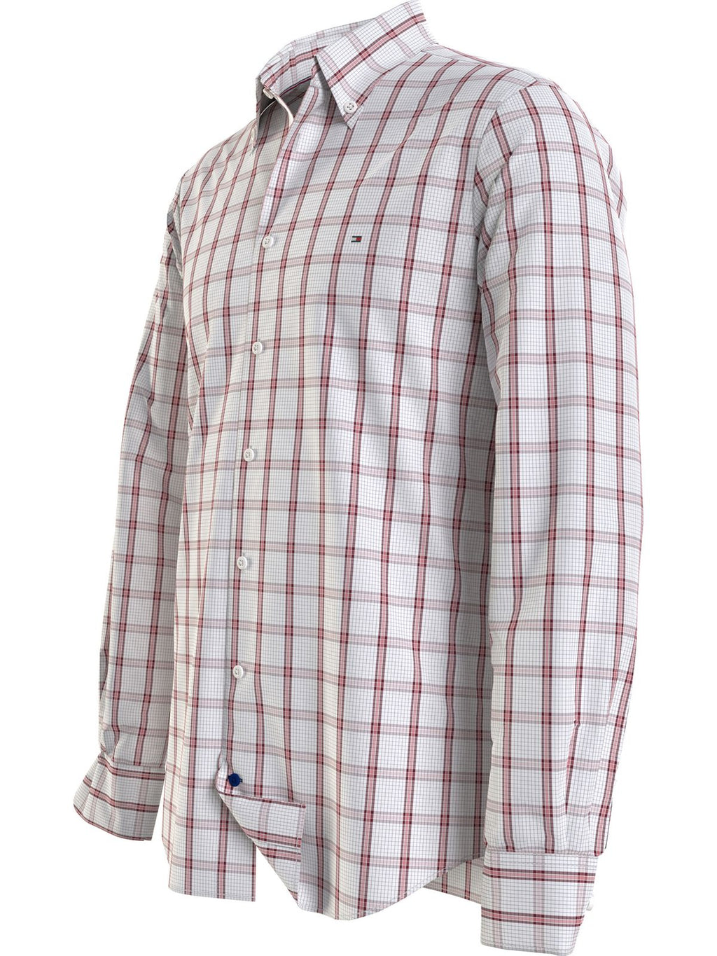 Camisa Tommy Hilfiger manga larga - Hombre - Logotipo bandera