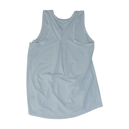 Camiseta sin mangas con espalda cruzada Sun Trek de Columbia - Mujer - Azul Clara - protección solar Omni-Shade UPF 50.