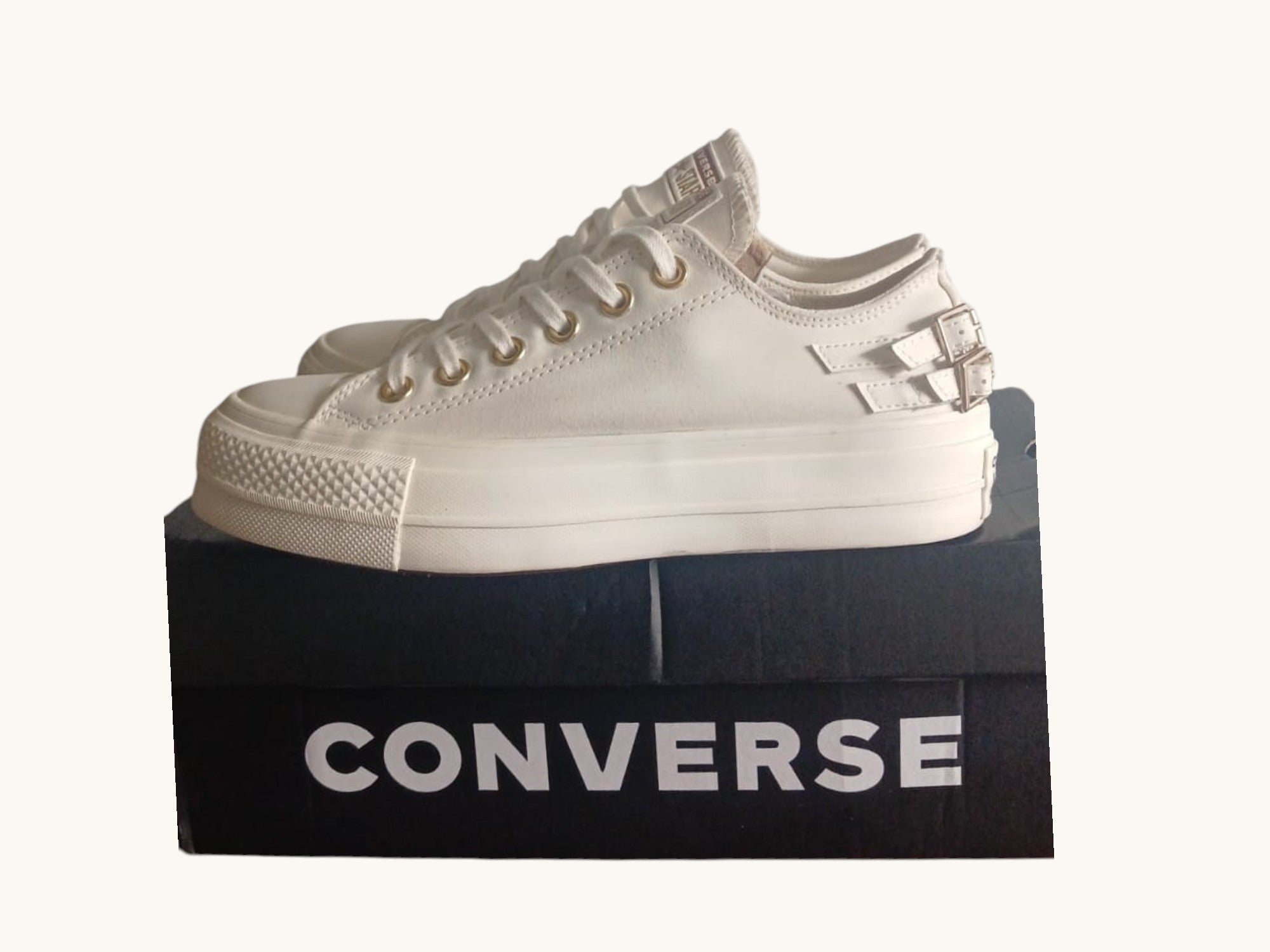Converse Chuck Taylor All Star Lift Platform Buckle - Mujer