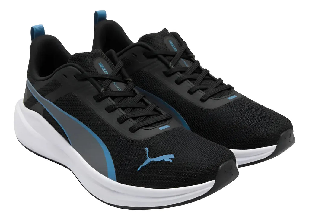 Tenis Puma Rocket Fuel Lite - Original - Negro y gris