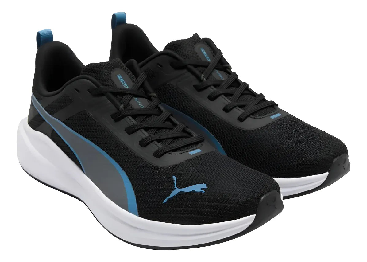 Tenis Puma Rocket Fuel Lite - Original - Negro y gris