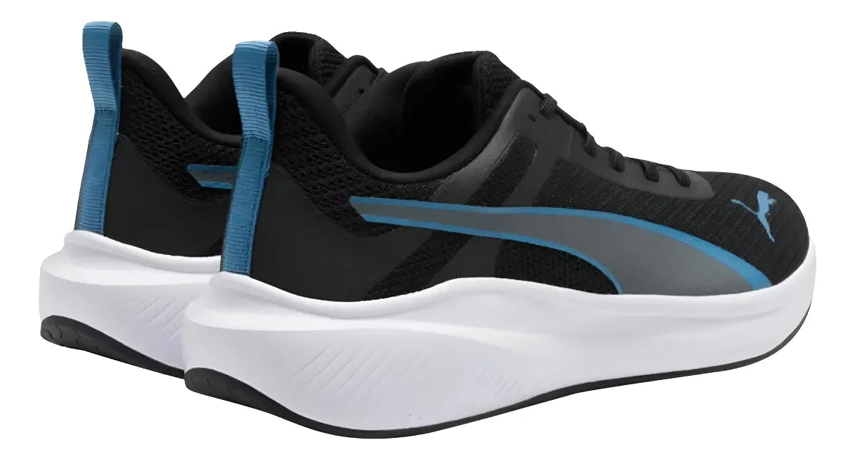 Tenis Puma Rocket Fuel Lite - Original - Negro y gris