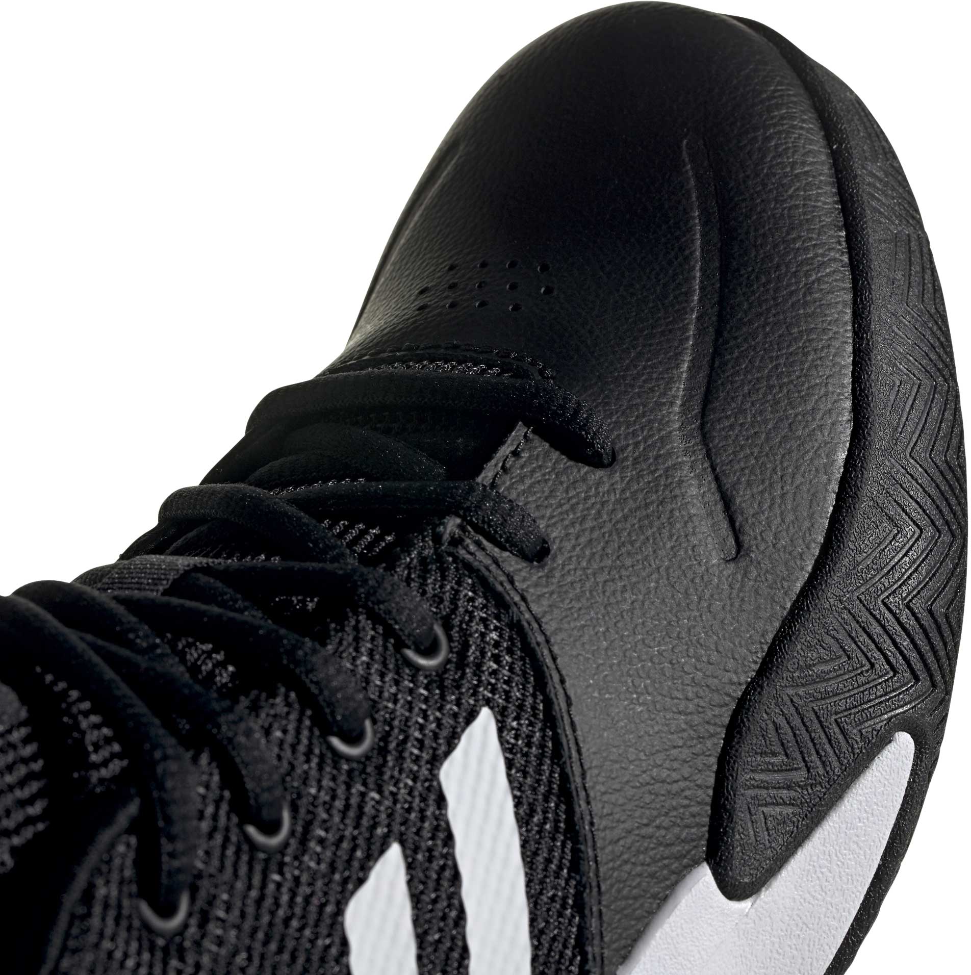 Tenis Adidas Own the Game Wide -Original - Hombre - Negro - Bota