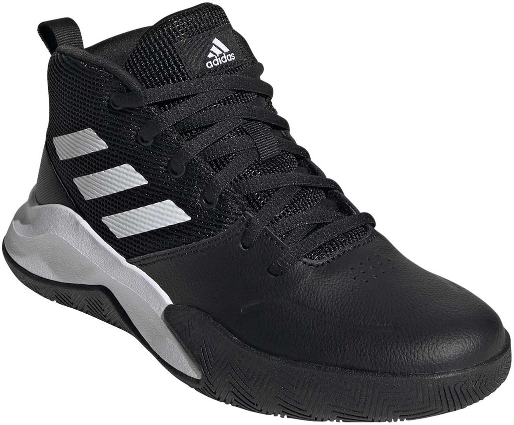 Tenis Adidas Own the Game Wide -Original - Hombre - Negro - Bota