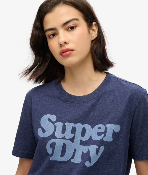 Camiseta Superdry clásica 70s Logo - Original - Mujer
