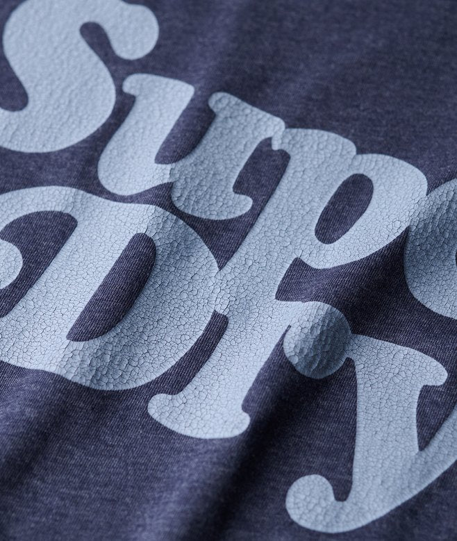 Camiseta Superdry clásica 70s Logo - Original - Mujer